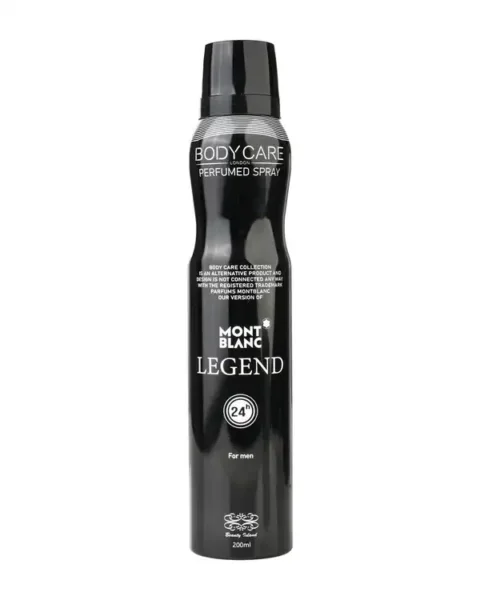 اسپری عطر مردانه مونت بلان لجند بادی کر 200 میلی‌لیتر