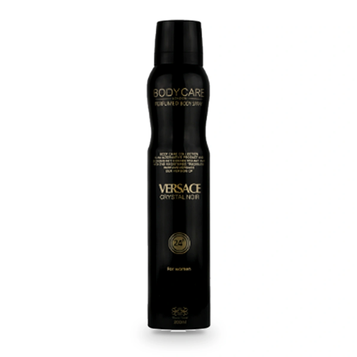 اسپری عطر زنانه ورساچه کریستال نویر مشکی بادی کر 200 میلی‌لیتر