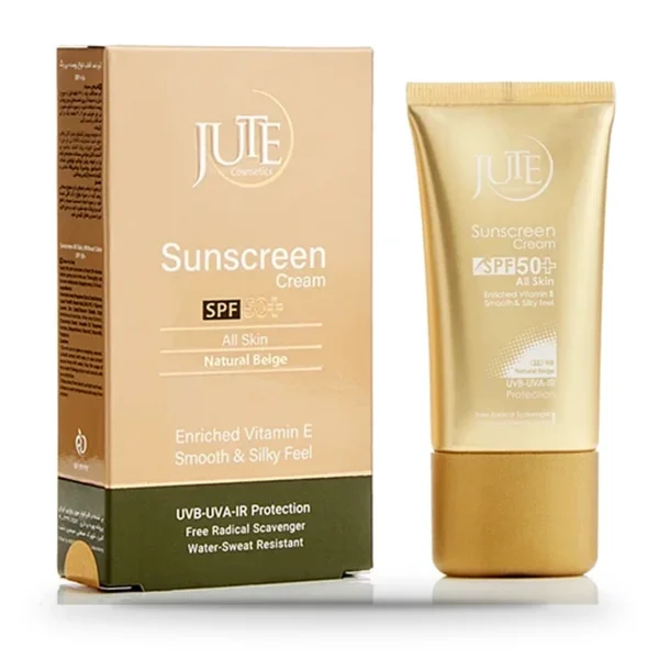 ضدآفتاب رنگی SPF50 مناسب انواع پوست ژوت/ بژ طبیعی
