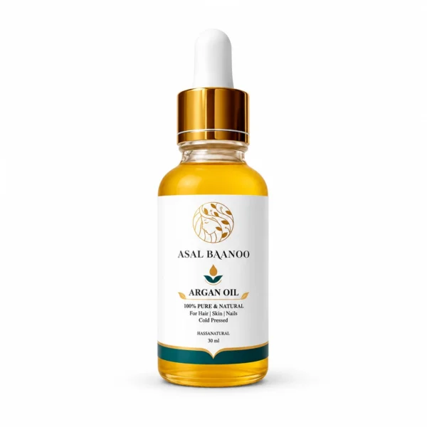 روغن آرگان اصل عسل بانو ۳۰ میلی‌لیتری | ۱۰۰٪ طبیعی